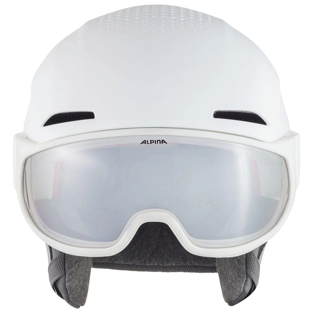 Alpina Alto V Skihelm White Matt Damen, Herren – Bild 3