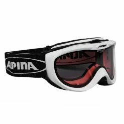 Alpina Freespirit Skibrille White/Orange Damen, Herren