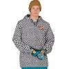 Analog Caldwell Herren-Snowboardjacke Stout White Speed Check Herren