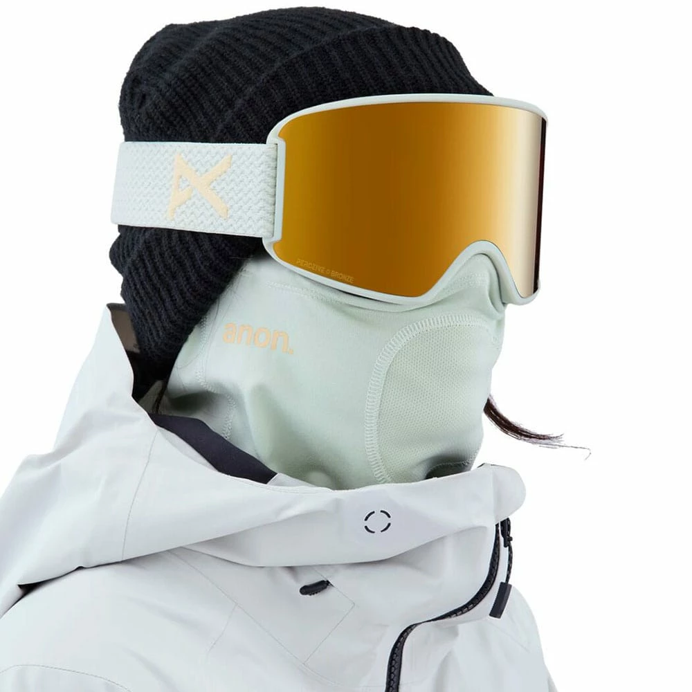 Anon WM3 MFI With Spare Wintersportbrille Jade/Prcv Sunny Bronze + Prcv Burst Damen – Bild 2