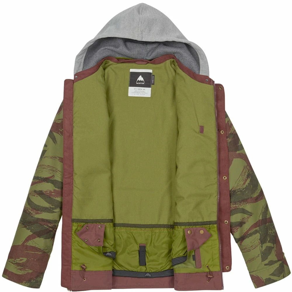 Burton Dunmore 2L Snowboardjacke Chestnut/Brush Camo Herren – Bild 2