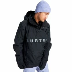 Burton Frostner Anorak Schneeanorak True Black Herren