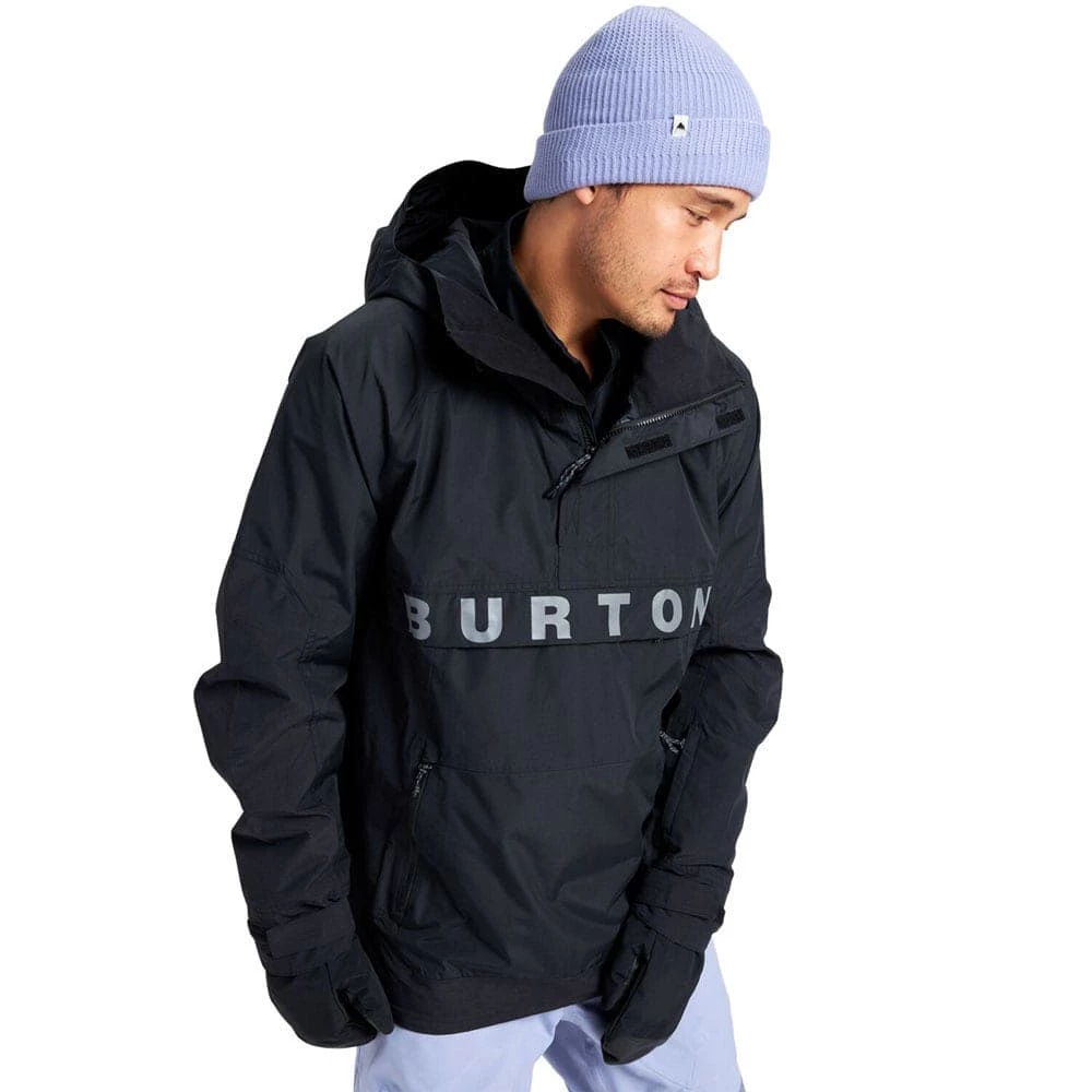 Burton Frostner Anorak Schneeanorak True Black Herren