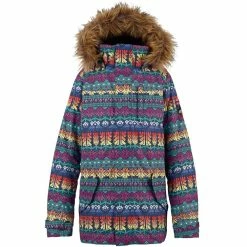 Burton Girls Aubrey Skijacke Figaro Stripe Kinder