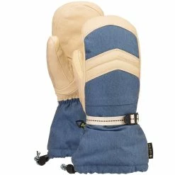 Burton Gore-Tex Warmest Mitten Winterfäustlinge Light Denim Damen