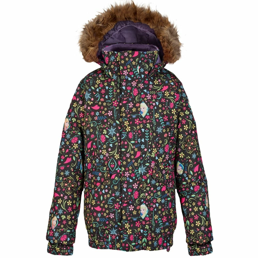 Burton Girls Twist Bomber Snowboardjacke Elsa & Anna Frozen Kinder
