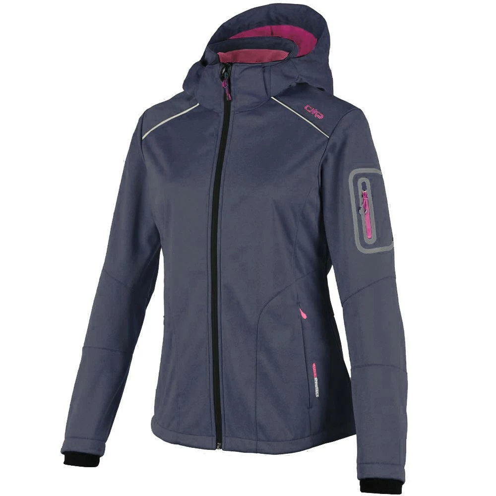 Campagnolo® Campagnolo Softshell Softshell-Jacke Navy/Corallo Damen