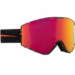 Electric Kleveland II Snowboardbrille Matte Spreckled Black/Auburn Red Damen, Herren
