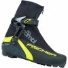 Fischer RC 1 Combi Langlaufschuhe Black/Yellow Herren