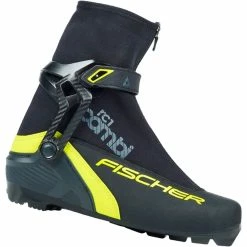 Fischer RC 1 Combi Langlaufschuhe Black/Yellow Herren