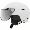 Giro Essence MIPS Skihelm Matte White/Silver Flash Damen