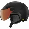 Giro Essence MIPS Vivid Schneehelm Mit Visier Matte Black/Vivid Copper Damen
