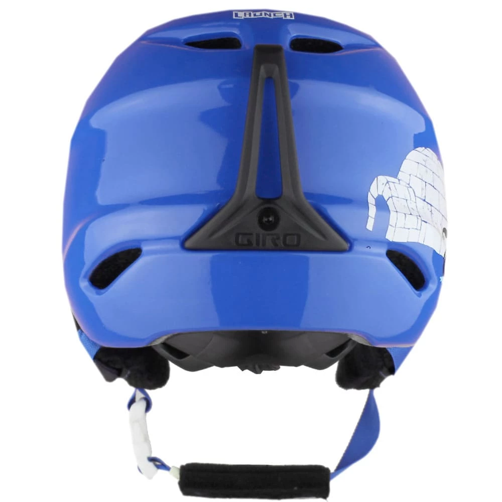 Giro Launch Skihelm Blue Penguins Kinder – Bild 2
