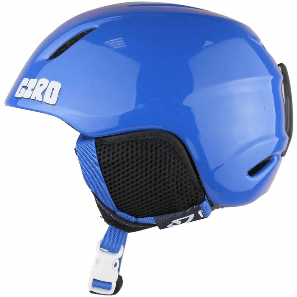 Giro Launch Skihelm Blue Penguins Kinder
