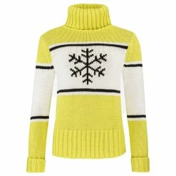 Head Rebels Coco Winterpullover Lime/White Damen