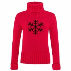 Head Rebels Coco Rippstrickpullover Red Damen