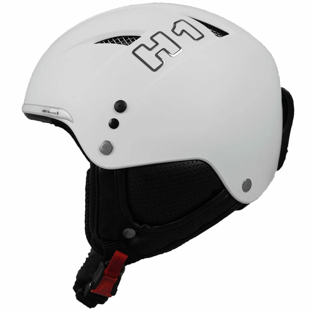 HMR H1 Elegance Color Wintersporthelm Matte White Damen, Herren