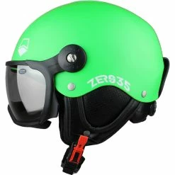 HMR Z1+VTFS10 Sport Line Color Visierhelm Fluo Green/Photochromic Silver Damen, Herren