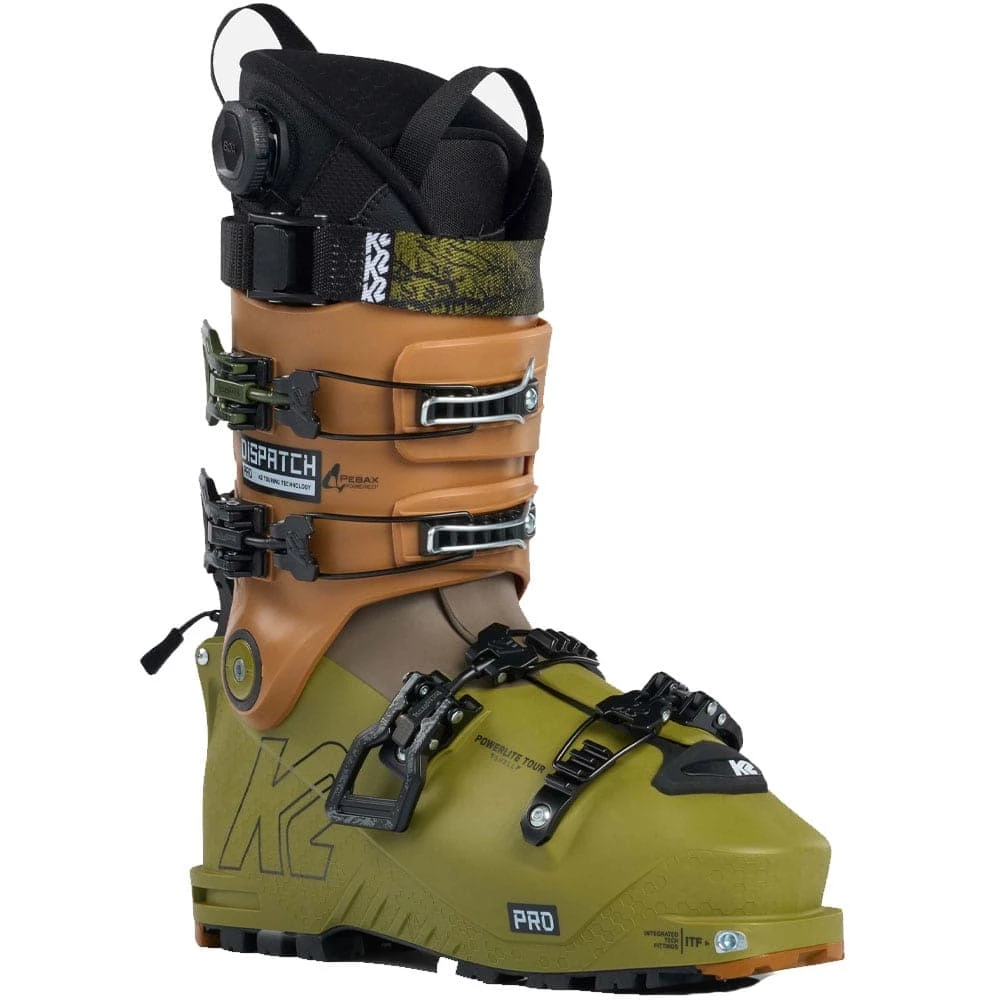 K2 Dispatch Pro Skischuhe Olive/Brown Herren – Bild 2