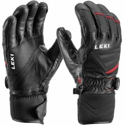 Leki Griffin Tune S Boa Skihandschuhe Black/Red Damen, Herren