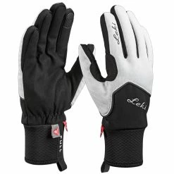 Leki Nordic Thermo Lady Nordic Walking-Handschuhe White/Black/Anthracite Damen, Herren