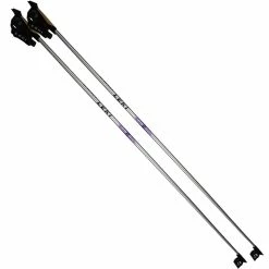 Leki Rental SK Langlaufstöcke Silver/Purple Damen, Herren