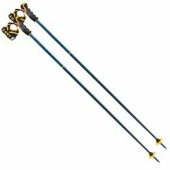 Leki Bold Lite Skistöcke Dark Blue/Blue/Mustard Damen, Herren