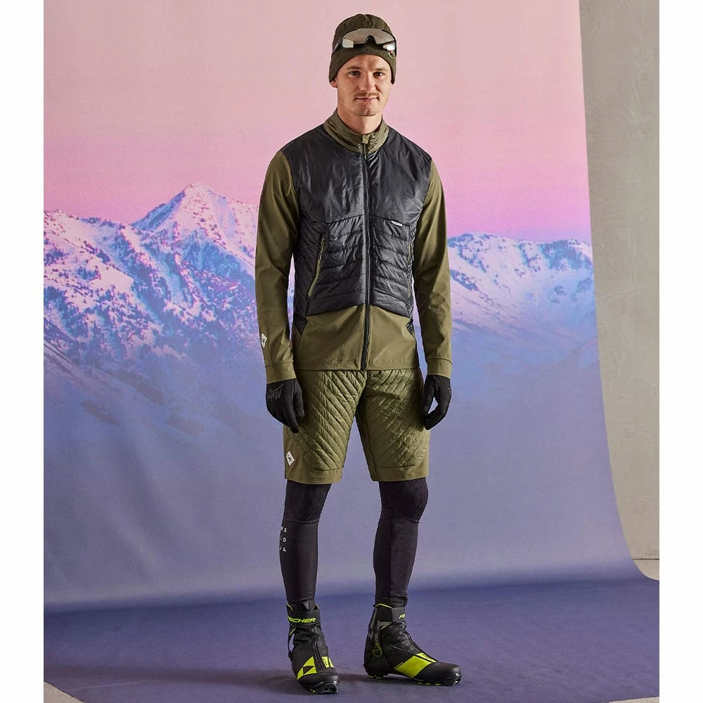 Maloja GoliatM. Nordic Hybrid Outdoorhose Moss Herren – Bild 3