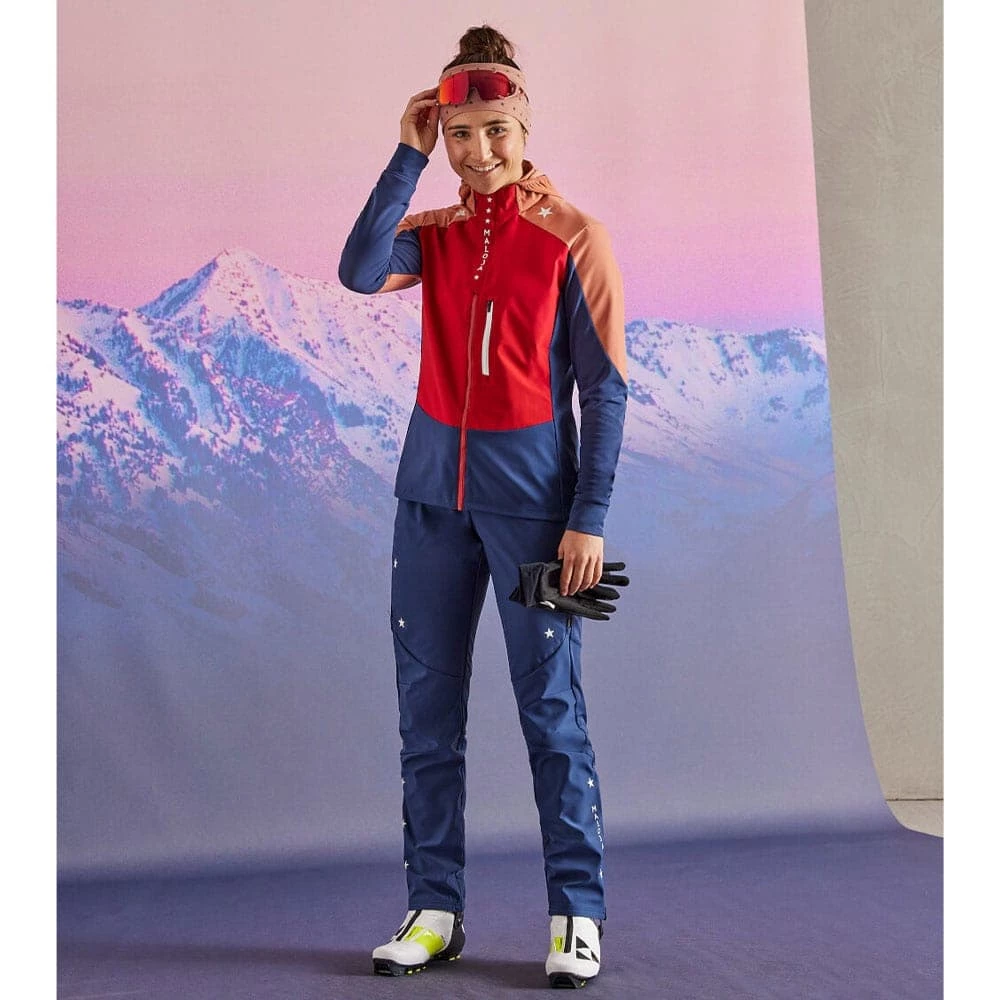 Maloja NeshaM. Wintersportjacke Rosewood Multi Damen – Bild 3