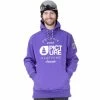 Picture Parker Softshell-Sweater Purple Damen, Herren
