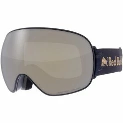 Red Bull SPECT Eyewear Magnetron Skigoggle Black/Frozen Gold-Smoke + Cloudy Snow Damen, Herren