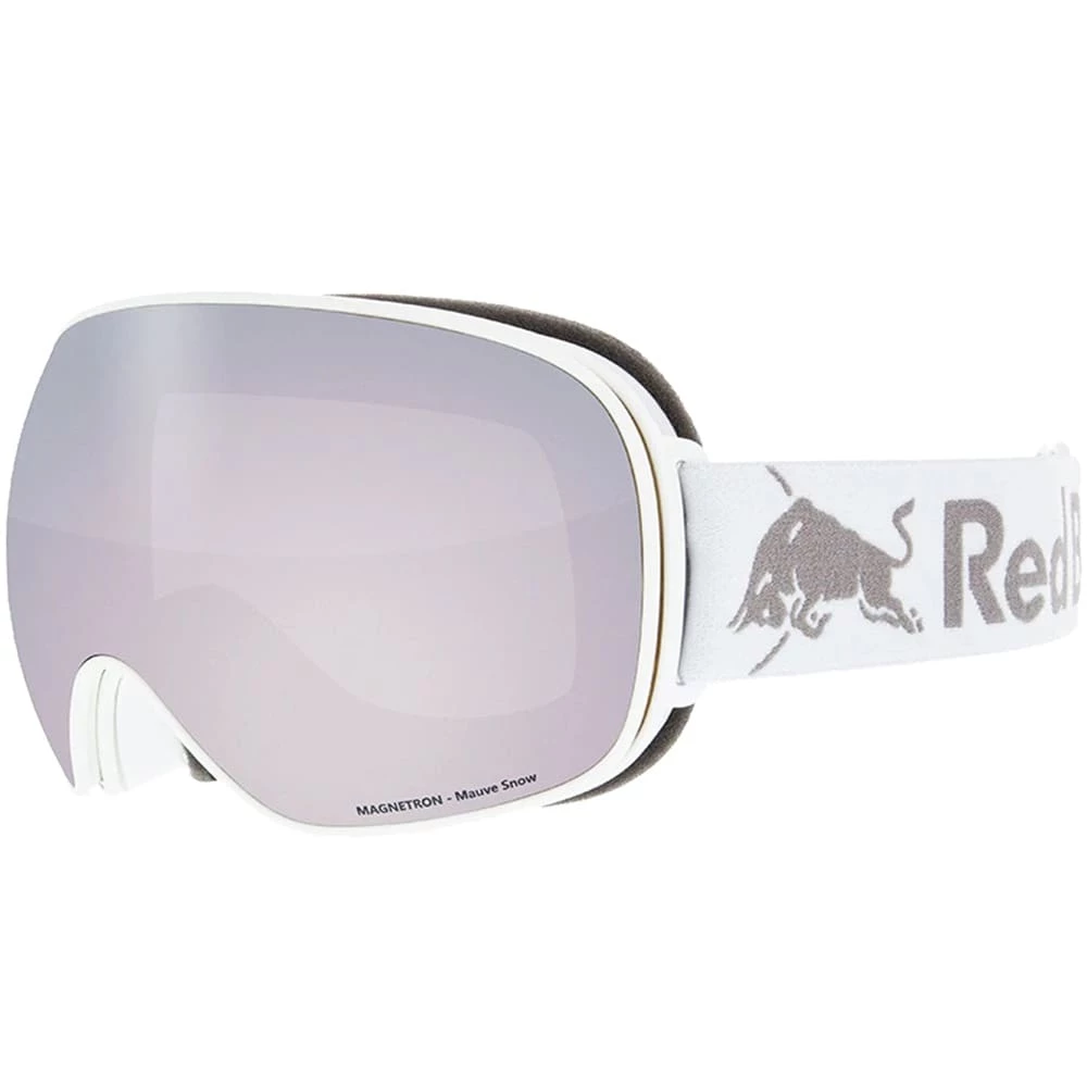 Red Bull SPECT Eyewear Magnetron Schneebrille White/Mauve Snow + Cloudy Snow Damen, Herren