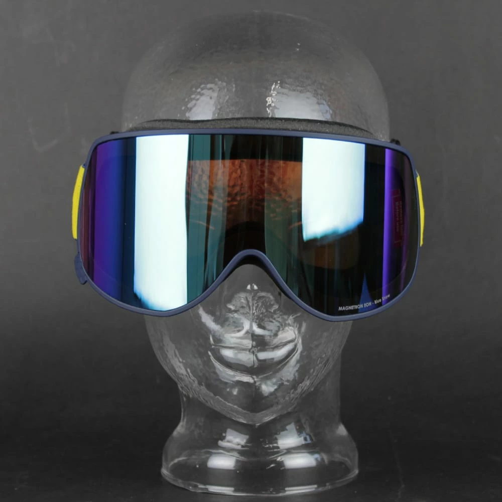 Red Bull SPECT Eyewear Magnetron Eon Skibrille Dark Blue/Blue Snow + Cloudy Snow Damen, Herren – Bild 4