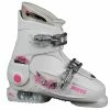 Roces Idea Up Skistiefel White/Deep Pink Kinder