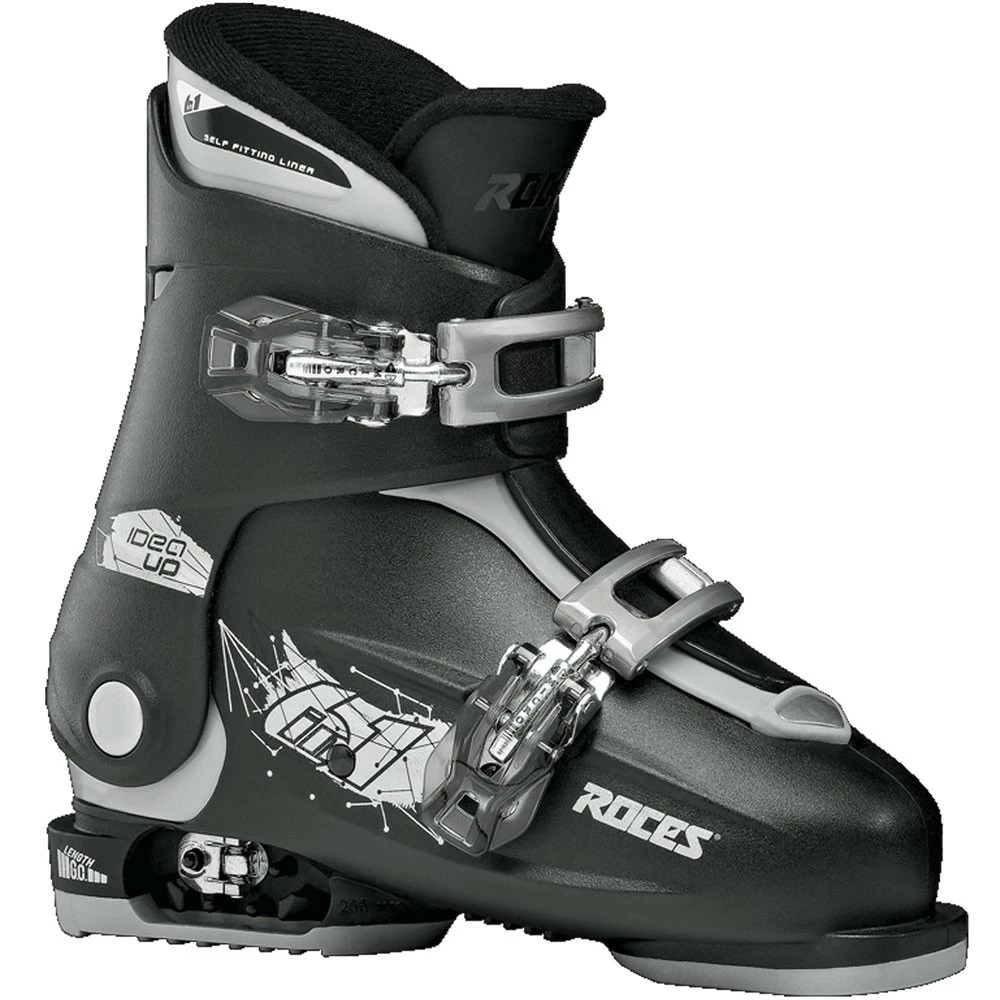Roces Idea Up Ski-Schuhe Black/Silver Kinder