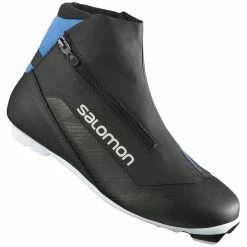 Salomon RC8 Nocturne Prolink Langlaufschuhe Black/White/Blue Herren
