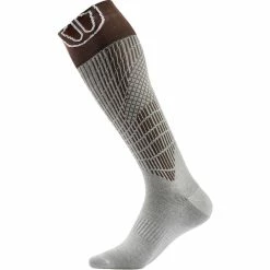 Sidas Sock Ski Merino LV Skisocken Brown/White Damen, Herren