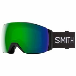 Smith I/O MAG XL Skibrille Black/CP Sun Green Mirror Damen, Herren