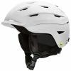 Smith Level MIPS Schneehelm Matte White Damen, Herren