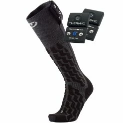 Therm-ic Heat Fusion Uni Set 700B Heiz-Socken Black/Grey Damen, Herren
