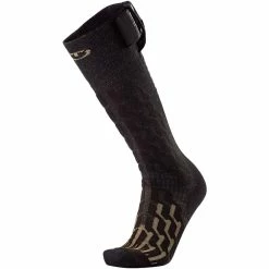 Therm-ic Heat Fusion Skisocken Black/Grey Herren