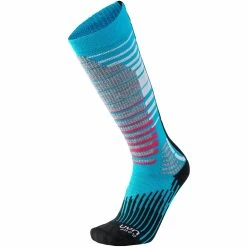 UYN Ski Snowboardsocken Turquoise/Black Damen