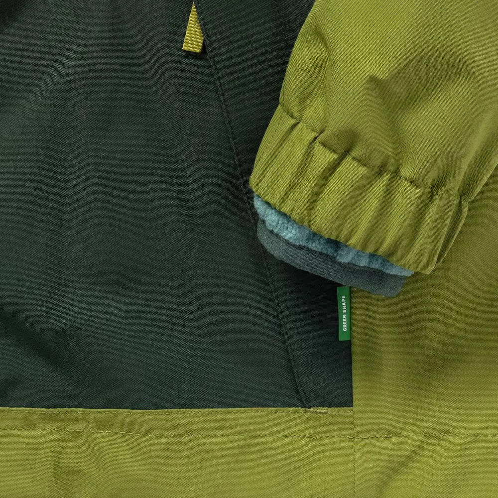 Vaude Campfire IV 3in1 Doppeljacke Avocado Kinder – Bild 4