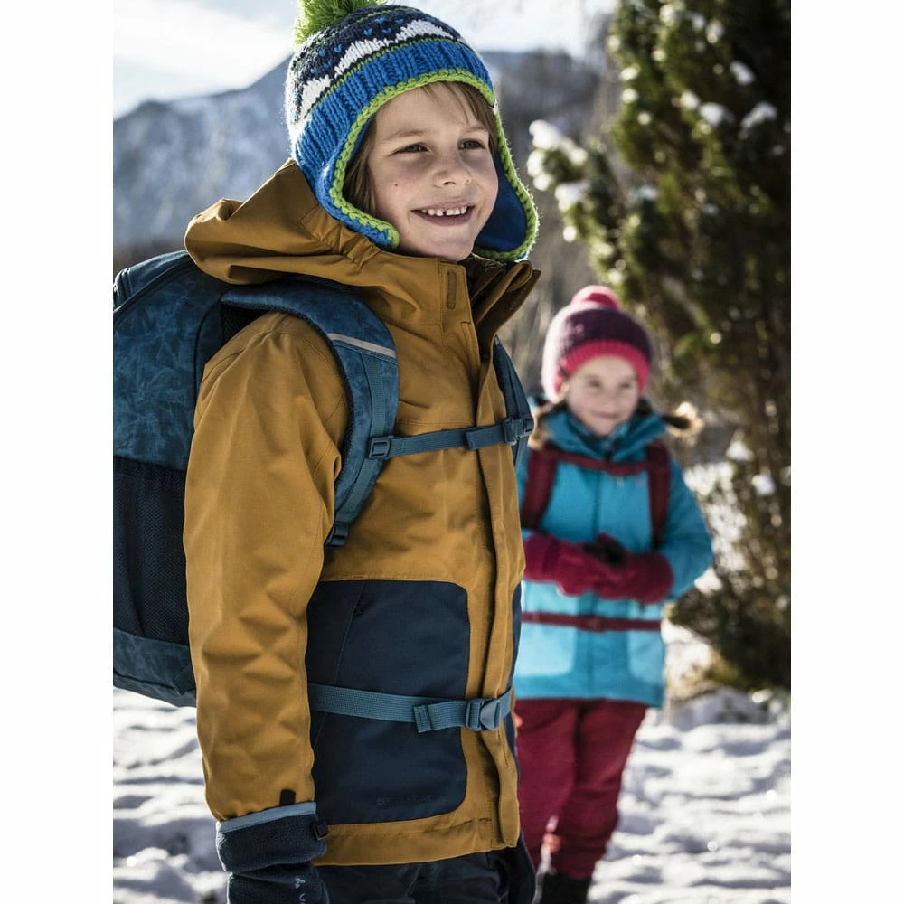 Vaude Campfire IV 3in1 Doppeljacke Avocado Kinder – Bild 5