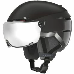 Volant Amid Visor HD Plus Skihelme All Black/Chrome Damen, Herren
